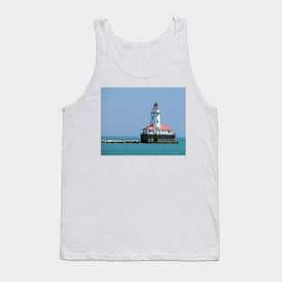 Chicago Breakwater Lighthouse Tank Top